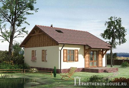 Каркасно-щитовой дом из СИП-панелей «Казерта»